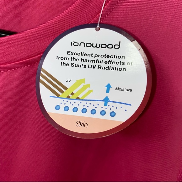 NWT Solar Protected, Sweat Resistant Shirt - Picture 4 of 5